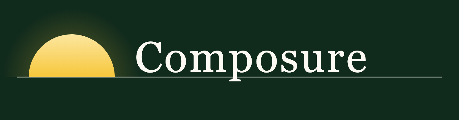 Composure horizontal lockup