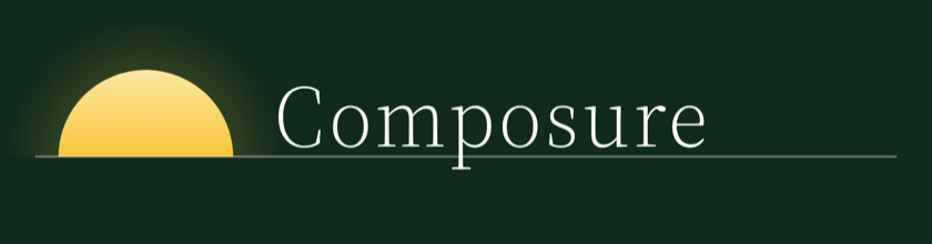 Composure horizontal lockup